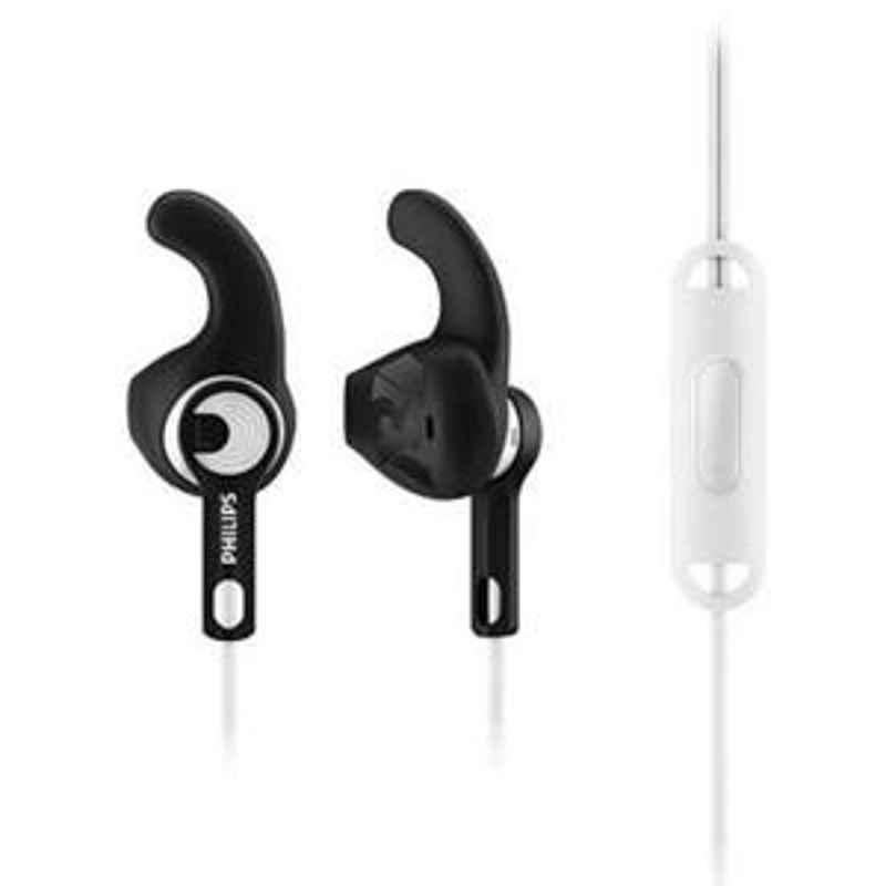 Philips Earbud ActionFit Sports Headphones With Mic SHQ1305WS