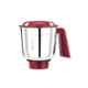 Bajaj GX 4701 800W White & Red Mixer Grinder with 4 Jars, 410514