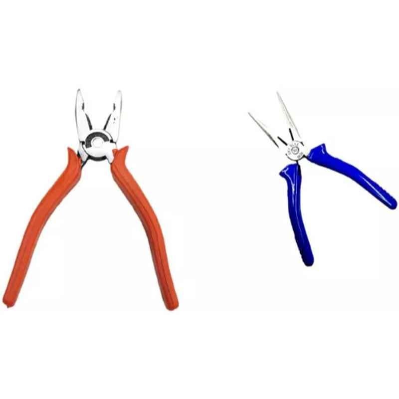 Sky Blue 2 Pcs 7.8 inch Groove Plier Combo, SBE_PLIER COMBO_593