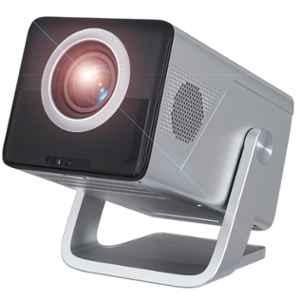 Portronics Beem 570 10000lm Silver Android 13 Smart LED Projector with 1080p Full HD Native & Auto Keystone