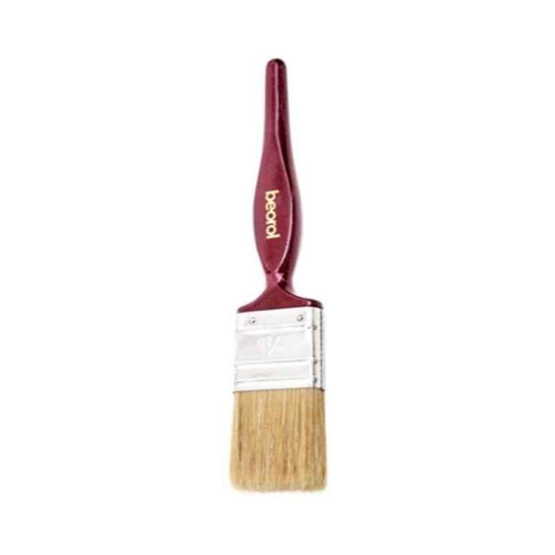 Beorol 0.5x1.5 inch Red, Silver & Brown Caiser Premium Paint Brush, C1.5