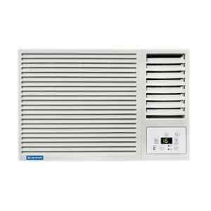 Blue Star 1 Ton 2 Star Fixed Speed White Window AC with Copper Condenser, Turbo Cool, Hydrophilic Blue Fins, Dust Filters, Self-Diagnosis & 2023 Model, WFB212GN/WFA212LN