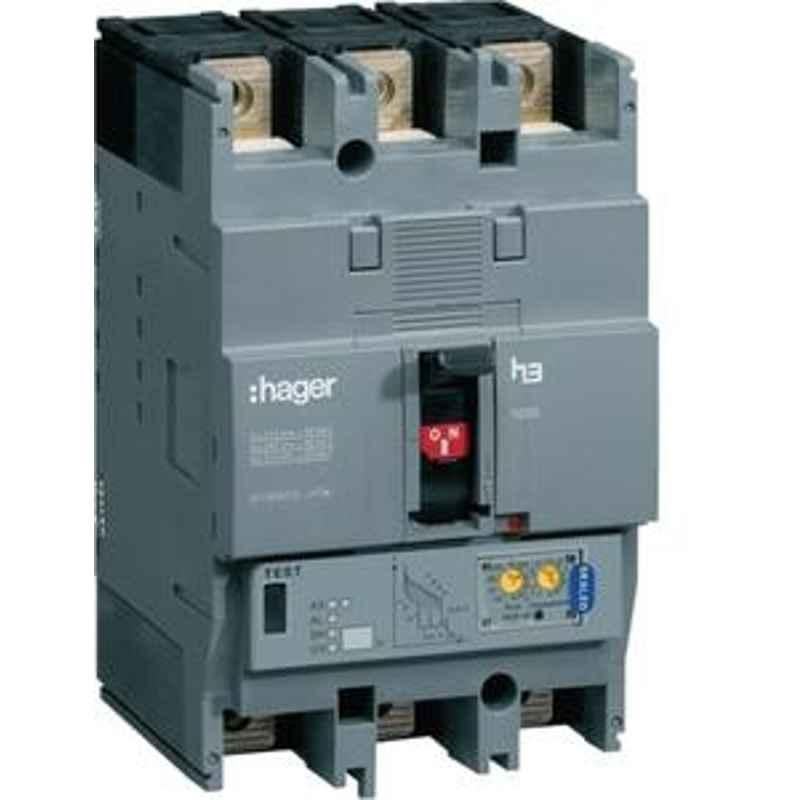Hager HHG160U Thermal Magnetic Release 3 Pole Molded Case Circuit Breaker MCCB Rated Current 160 A