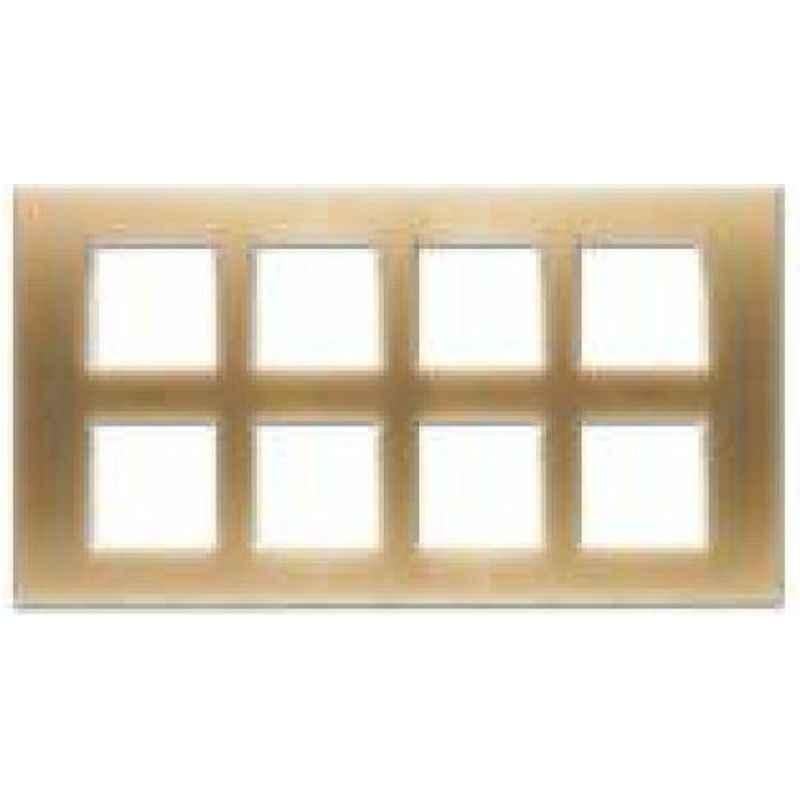 Goldmedal Curve Cristallo 16 Module Wood Cover Plate with Mounting Frame, 41601