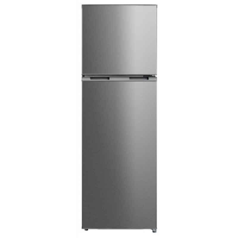 Midea 330L Stainless Steel Double Door Refrigerator, HD333FWENS