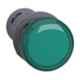 Schneider Electric 22mm 220VAC Green Round LED Pilot Light with Screw Clamp Terminal, XA2EVM3LC