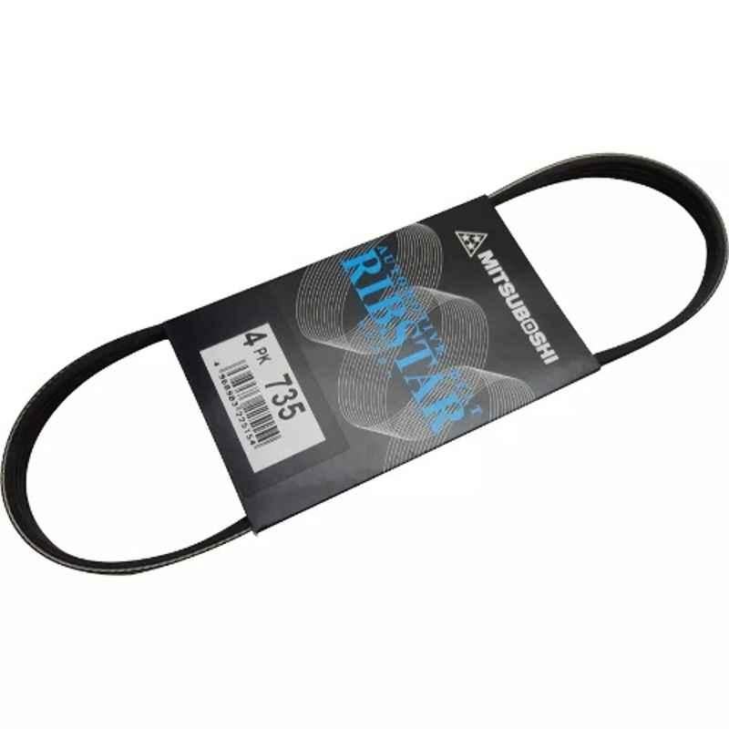 Mitsuboshi Rib Star 735mm 4 Threaded PK-Type Belt, 4PK735