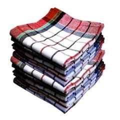 Chiyu 20x20 inch Multicolour Cotton Kitchen Napkin, KNH12 (Pack of 12)