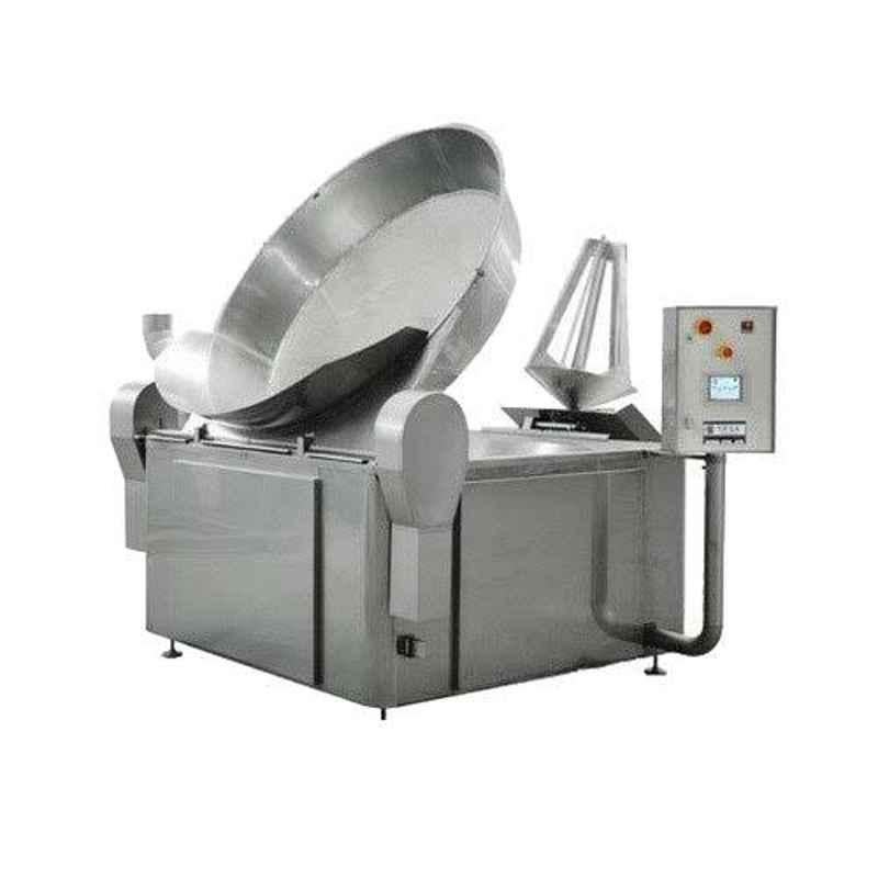 Automatic Snacks Seasoning Syst Batch Fryer, 3.25 HP & 5.5 HP, Capacity: 1000 kg