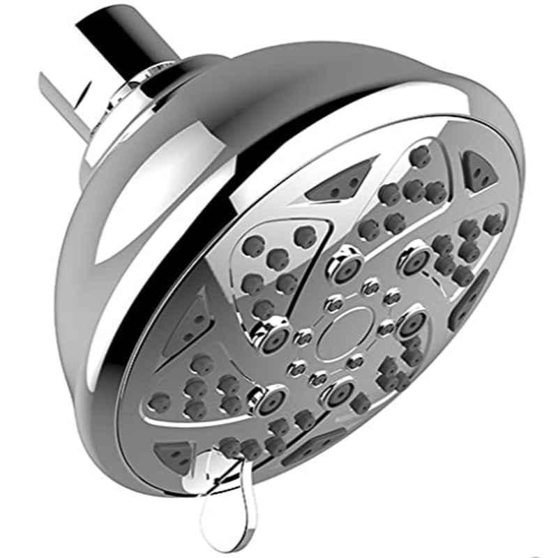 Marcoware Jello 4 inch ABS Chrome Finish 6 Mode Round Shower Head