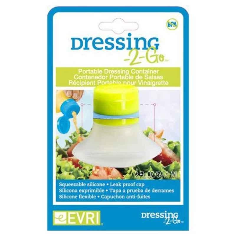 Evriholder 2oz Portable Salad Dressing Dispenser Container