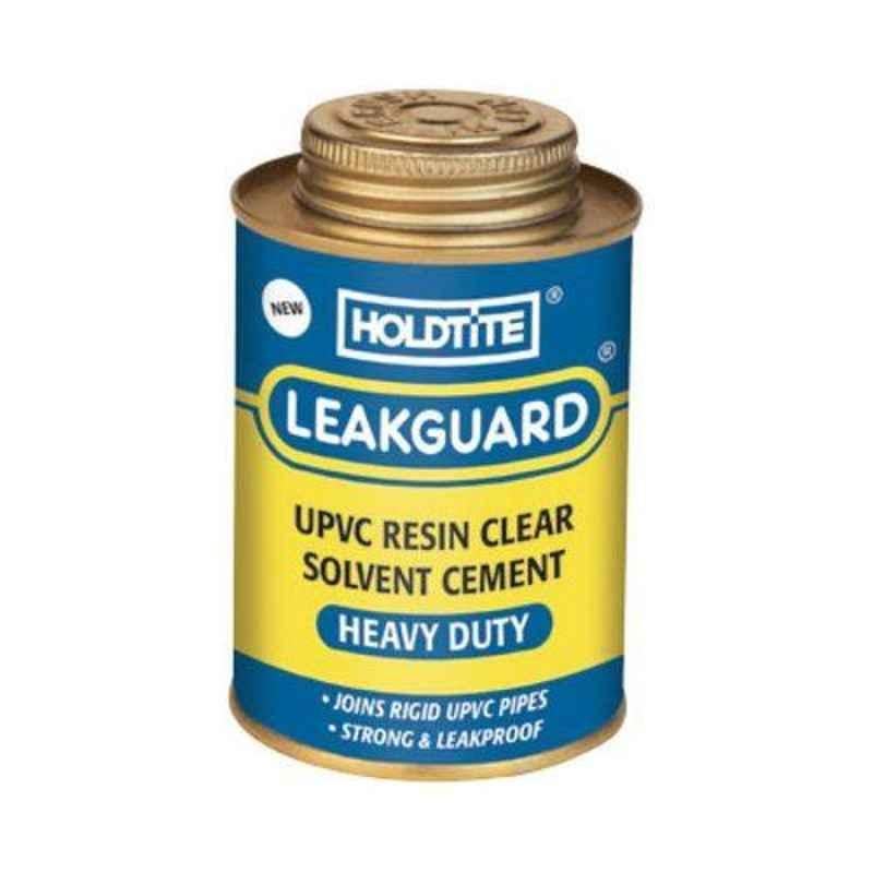 Holdtite Leakguard 250ml Resin Clear UPVC Solvent Cement (Pack of 36)