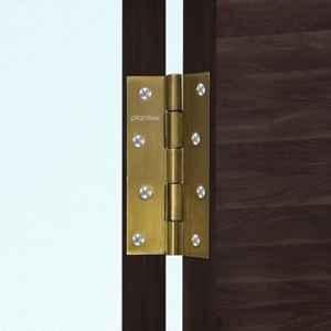 Plantex Heavy Duty Stainless Steel Door Butt Hinges 5 inchx12 Gauge/2.5 mm Thickness Home/Office/Hotel for Main Door/Bedroom/Kitchen/Bathroom Antique Brass