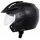 Vega Crux Of Black Open Face Motorbike Helmet, Size (L, 580 mm)