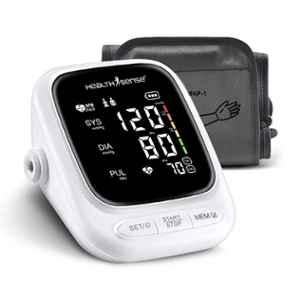 HealthSense Heart-Mate BP144 Digital Talking Blood Pressure Monitor for Accurate Home Monitoring with 1 Year Warranty