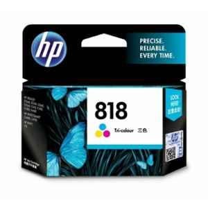 HP 818 Tri Color Original Ink Cartridge, CC643ZZ