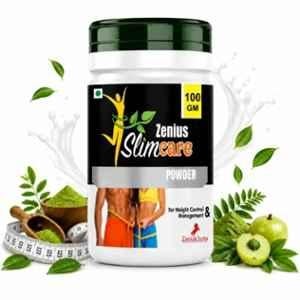 Zenius India 100g Slim Care Powder with Methi, Amla, Baheda, Haritaki, Belgiri, Sanay, Ajwain, Sonth & Kanchanar for Supports Weight Loss & Boosts Metabolism