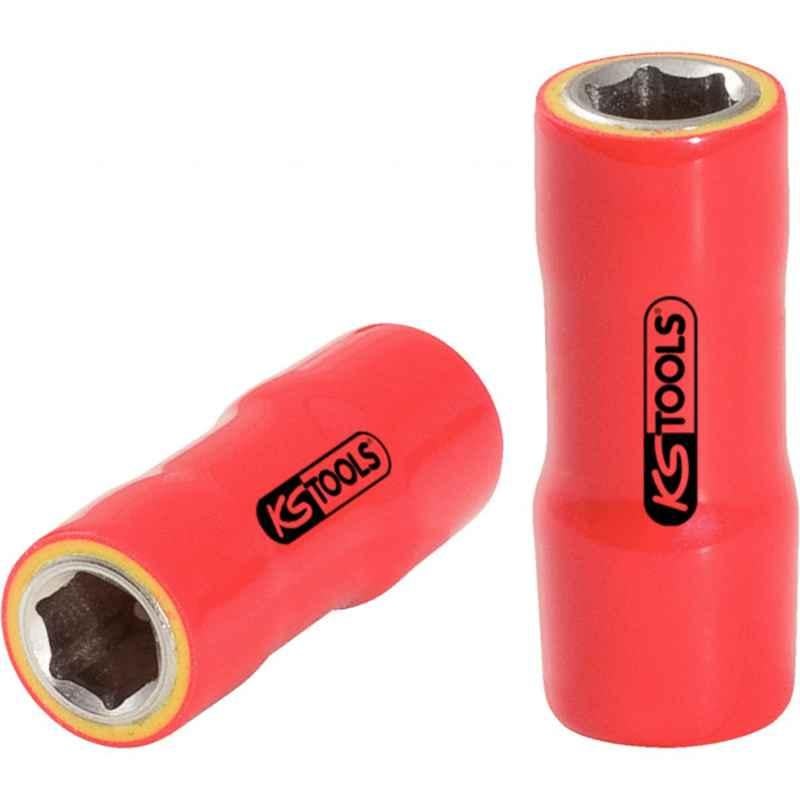 KS Tools 14mm CrV Steel Insulated Socket, 117.1414