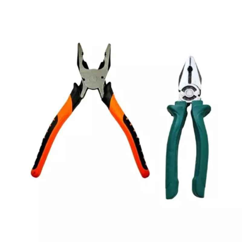 Sky Blue 2 Pcs 7.8 inch Lineman Plier Combo, SBE_PLIER_COMBOS_COMBO_306