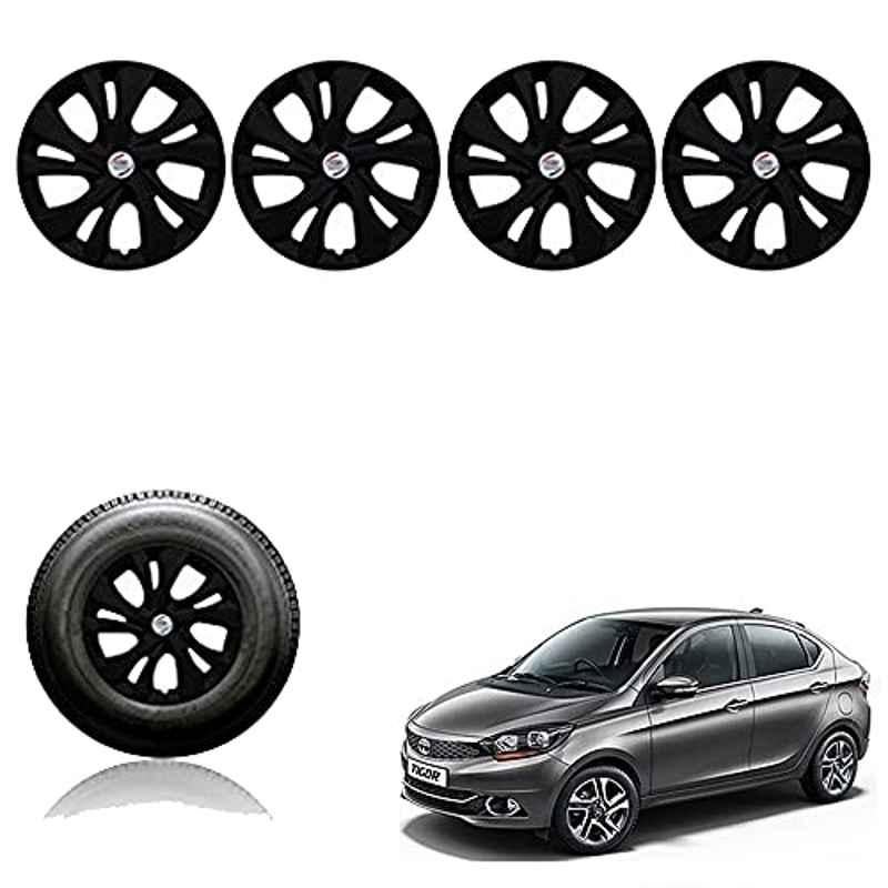 Auto Pearl 14 inch ABS Black Car Wheel Cover for Tigor A�XM/XT/XTA