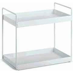 Niskoware Iron White Big Size Multipurpose 2-Tier Standing Kitchen Rack