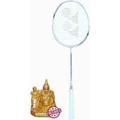 Yonex Astrox Attack 9 80g White Strung Badminton Racquet