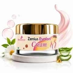 Zenius India 50g Evalon Cream with Neem, Haldi, Ajwain, Nariyal Oil & Kayaputi Oil for Supports Womens Intimate Hygiene