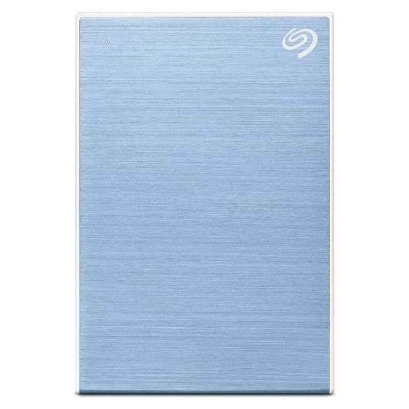 Seagate 2TB USB 3.0 Slim Portable Backup Plus Light Blue External Hard Disk Drive for PC, Laptop & Mac, STHN2000402