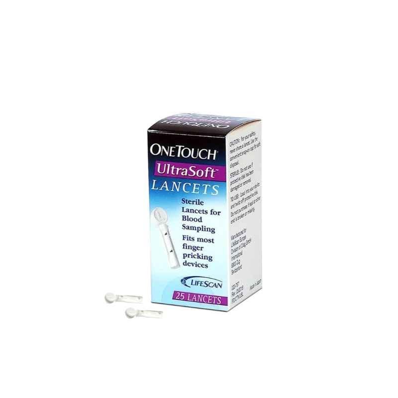 OneTouch UltraSoft 25 Pcs Lancet Box