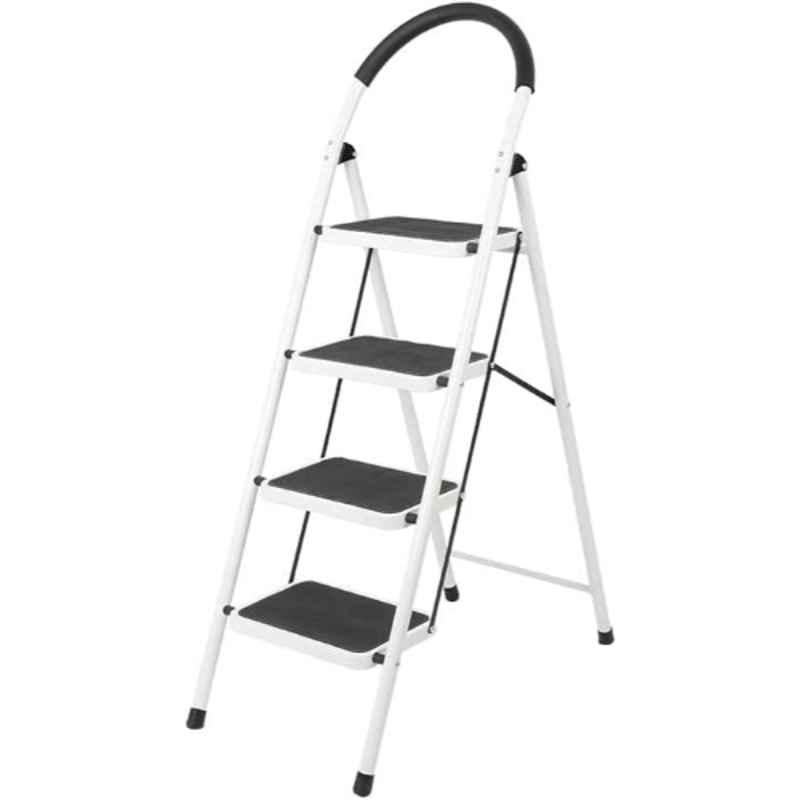 Robustline 4 Steps Aluminium White Multi Purpose Ladder