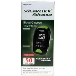 Sugarchek 4279 50 Pcs Glucometer Strips Box