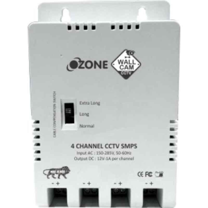 Ozone WallCam 4 Channel 110-285VAC 200mA SMPS, OWC-PS0104CHE