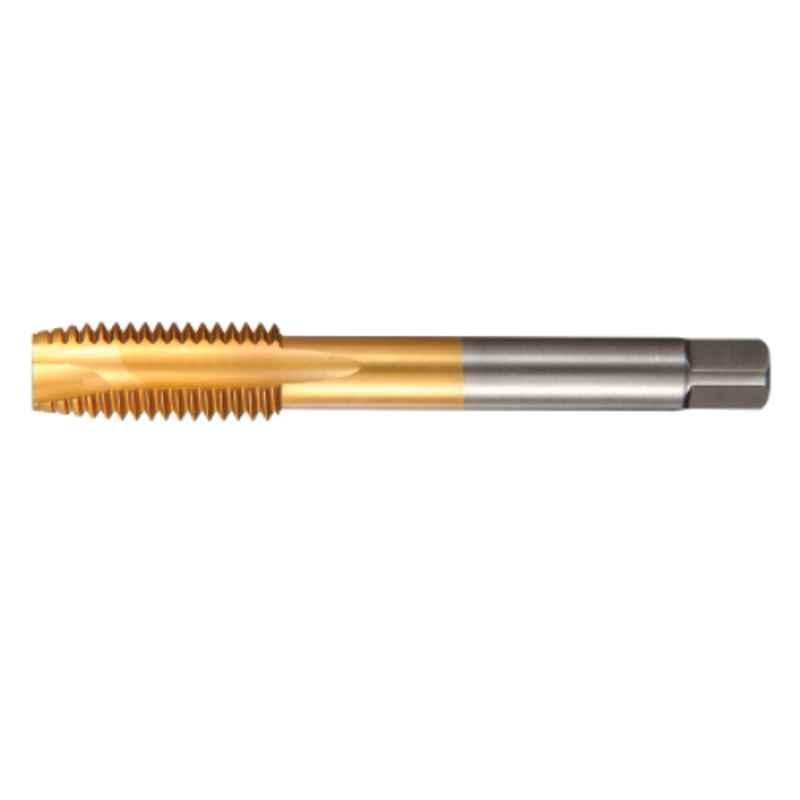 Presto 60015 M16x2 HSS Tin Coated Metric Coarse Spiral Point Short Machine Tap, Length: 102 mm