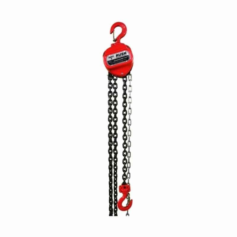 Swift 0.5 Ton 6m Chain Pulley Block with 1 Fall, Rush25