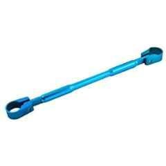 AOW Handlebar Cross Bar Steering Wheel Strength Lever Bar (Blue) for Bajaj Pulsar 180