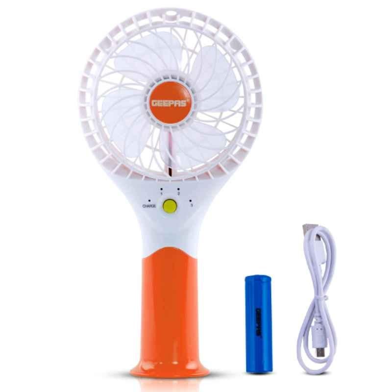 Geepas 1200mAh 2 in 1 Rechargeable Clip Convertible Table Fan, GF21137