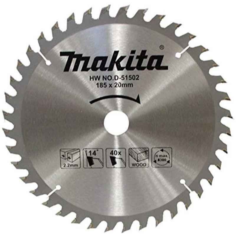 Makita 7 inch 40T TCT Saw Blade, D-51502