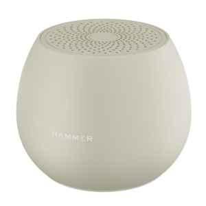 Hammer Drop 1200mAh Beige Multimedia Bluetooth Speaker with 32hrs Playtime & Built-in Mic, HBTS001