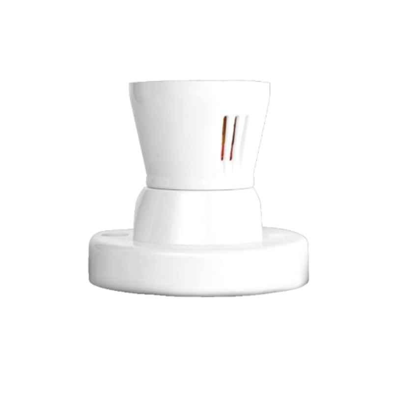 Gold Coast PC Gold 6A Polycarbonate White Batten Holder, 2154-WH