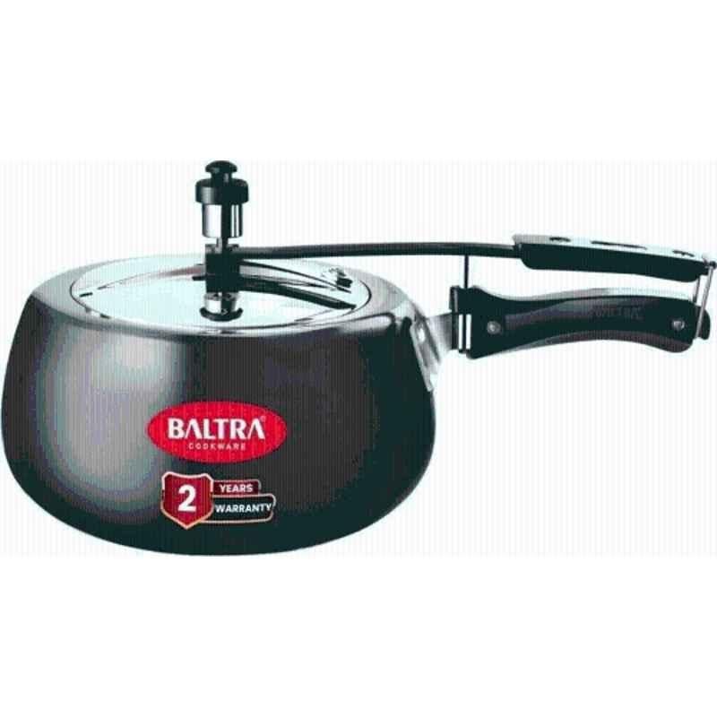 Baltra Orion 5.5 Litre Hard Anodised Black Inner Lid Induction Base Pressure Cooker, BHA-130