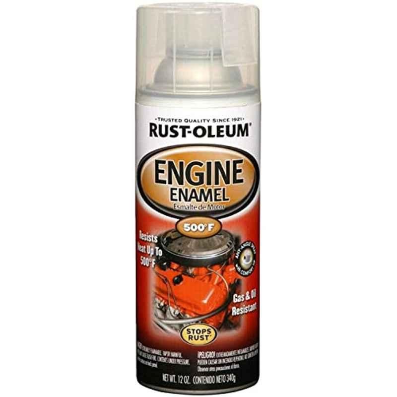 Rust-Oleum 11 Oz Automotive Clear Engine Enamel Spray Paint, 248944