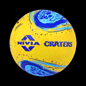 Nivia Craters 20.5cm Blue & Yellow Volleyball for 12 Years Above, Size: 4