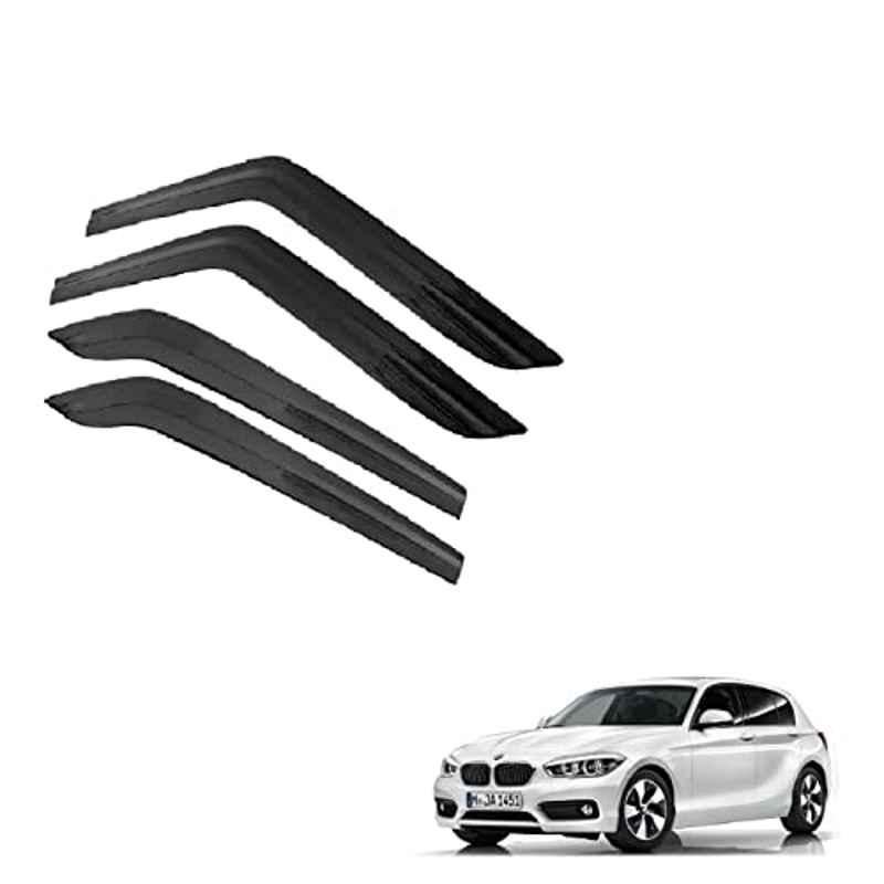 Kozdiko Plastic Black Car Door Visor for BMW 1 Series