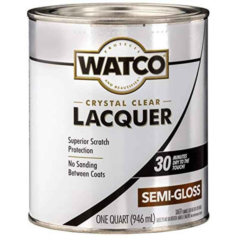 Rust-Oleum 946ml Clear Semi-Gloss Watco Lacquer Paint