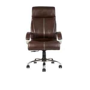 CELLBELL Enrico C54 L Leatherette High Back Brown Executive Chairs, CBHKFOC1092
