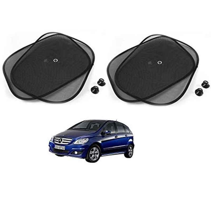 Kozdiko 4 Pcs Black Chipokoo Car Window Sunshade Curtain Set for Mercedes Benz B-Class Electric, koz_78839