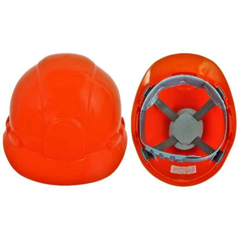 Vaultex 51-62cm Polyethylene Safety Helmet with Textile Suspension & Pinlock, PTH