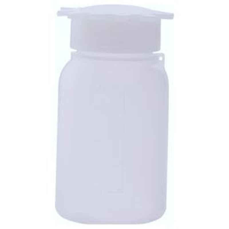 Abdos P11212 LDPE 100 ml Wide Mouth Graduated Bottle