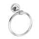 Aligarian Stainless Steel Chrome Finish Wall Mounted Round Towel Ring