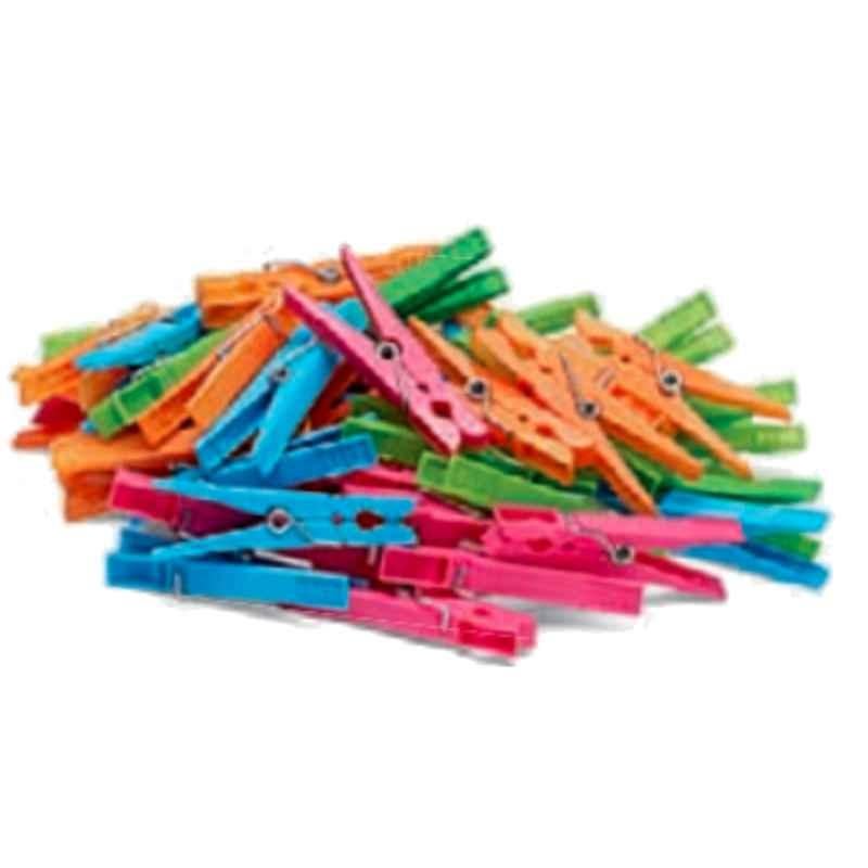 Coronet 7cm Plastic Clothes Pegs (Pack of 50), 3902105